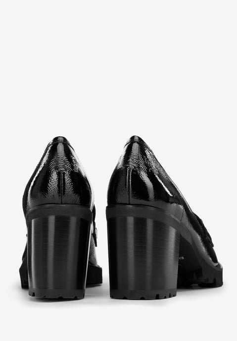 Wittchen Damen-Pumps aus Lackleder mit Schnalle, Schwarz - Image 3