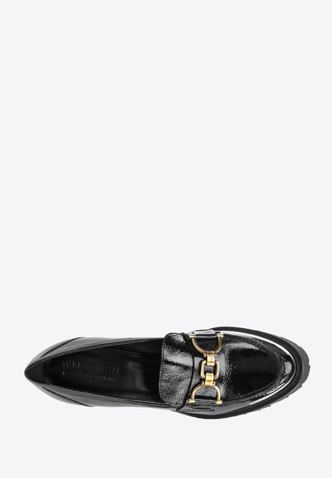 Wittchen Damen-Pumps aus Lackleder mit Schnalle, Schwarz - Image 4