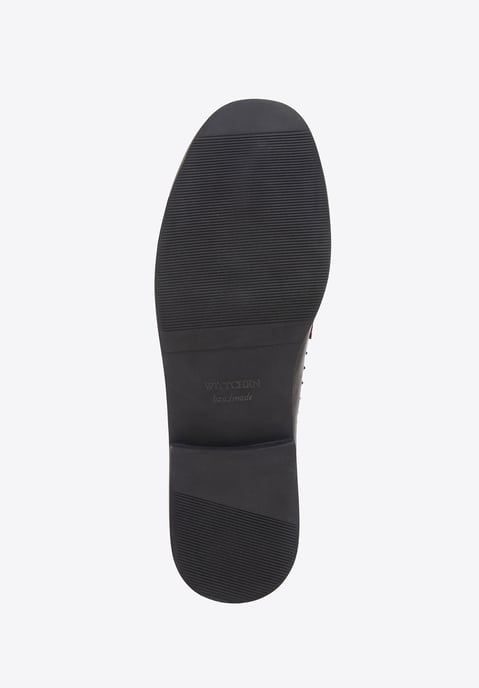 Wittchen Damen-Lederslipper mit Ziernieten, braunes Naturleder - Image 5