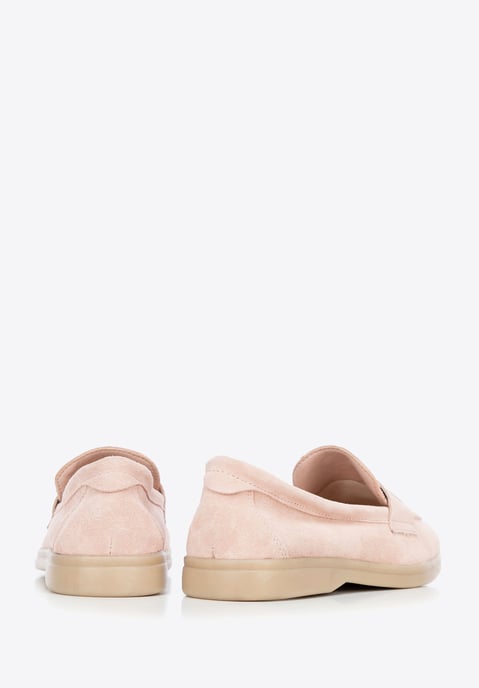 Wittchen Damen-Wildlederslipper mit Quaste, rosa - Image 4