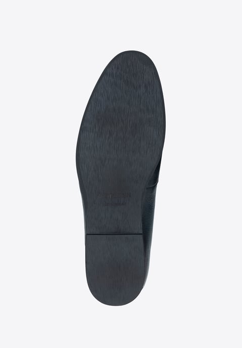 Wittchen Herren-Lederslipper mit Quaste, Marineblau, Naturleder - Image 5