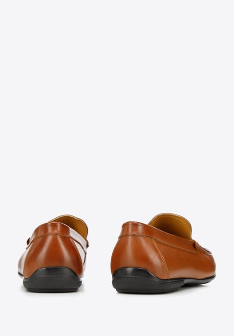 Wittchen Herren-Lederslipper mit Quasten, Braun, Naturleder - Image 4