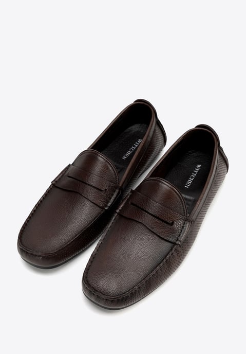Wittchen Herren-Slipper aus braunem Naturleder - Image 2