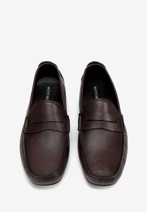 Wittchen Herren-Slipper aus braunem Naturleder - Image 3