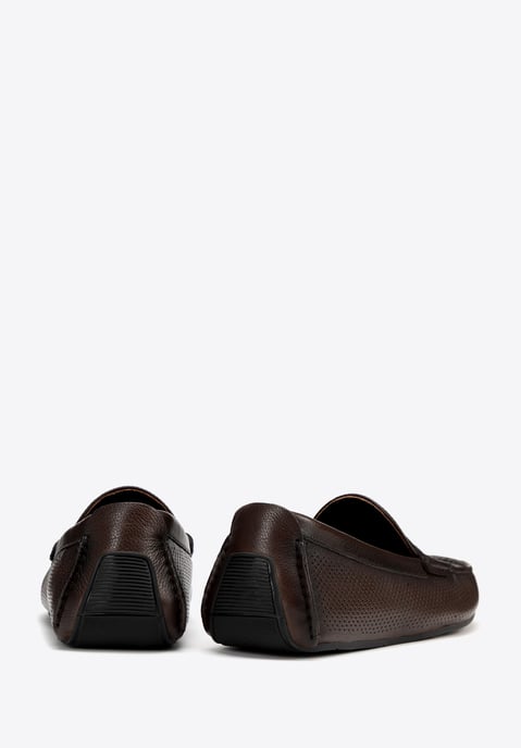 Wittchen Herren-Slipper aus braunem Naturleder - Image 4
