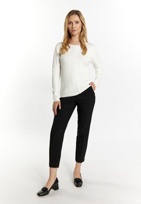 usha Strickjacke Damen Wollweiß - Image 2