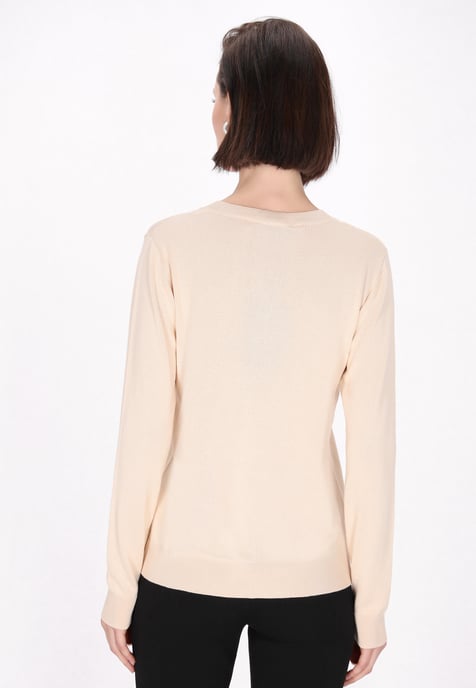 usha Strickjacke Frauen Beige - Image 4