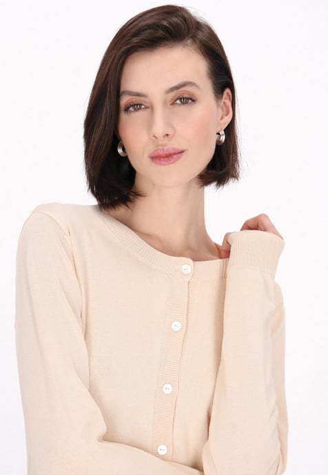 usha Strickjacke Frauen Beige - Image 5