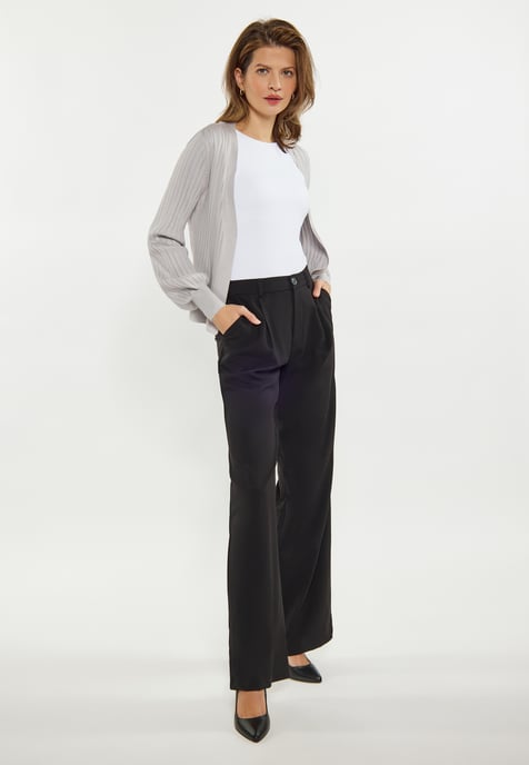 usha Strickjacke Damen grau - Image 2