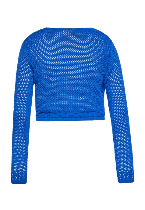 IZIA Strickjacke Damen kobaltblau - Image 4