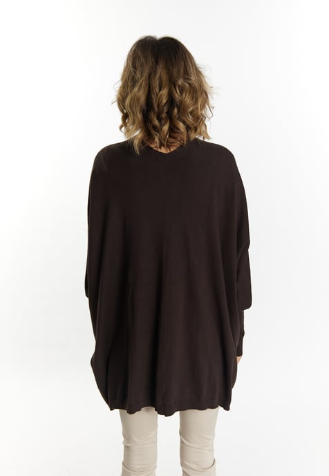 usha Strickcardigan Damen dunkelbraun - Image 4