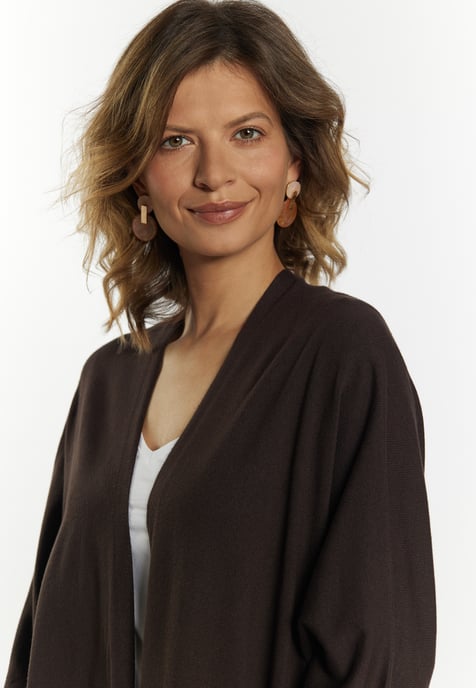 usha Strickcardigan Damen dunkelbraun - Image 5