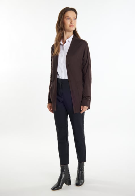 usha Strickcardigan Damen dunkelbraun - Image 2
