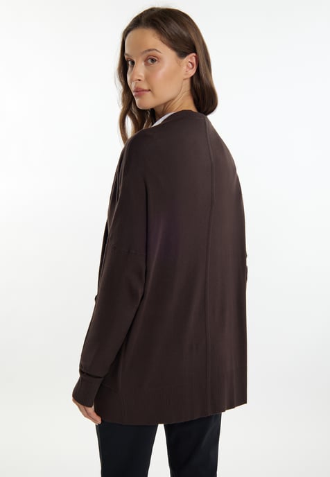 usha Strickcardigan Damen dunkelbraun - Image 4