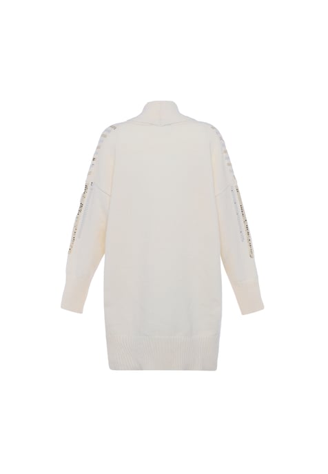 Faina Pullover Damen Wollweiß - Image 2