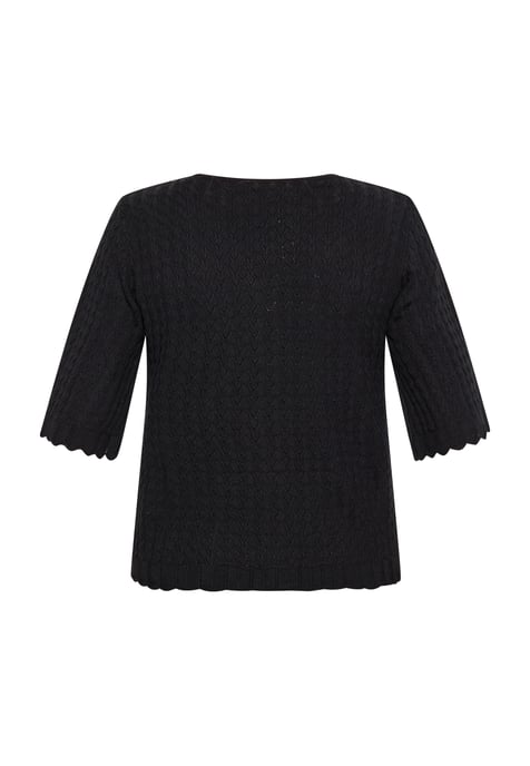 usha Strickjacke Damen schwarz - Image 4