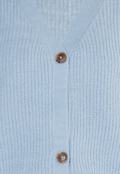 usha Strickcardigan Damen blaugrau - Image 3