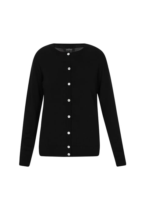 usha Strickjacke Frauen Schwarz - Image 1