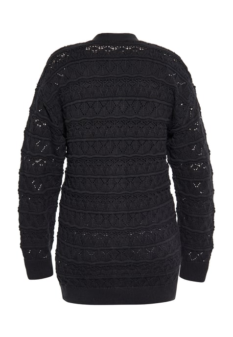 usha Strickjacke Damen schwarz - Image 4