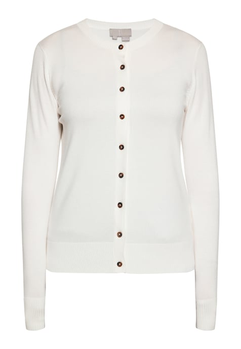 RISA Strickjacke Damen Wollweiß - Image 1