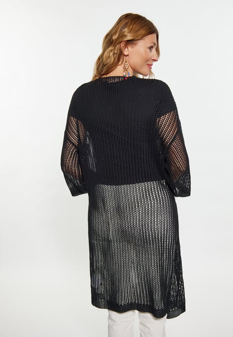 usha Strickjacke Damen schwarz - Image 4