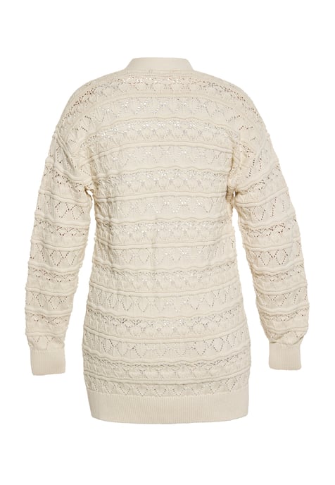 usha Strickjacke Damen Dunkelcreme - Image 4