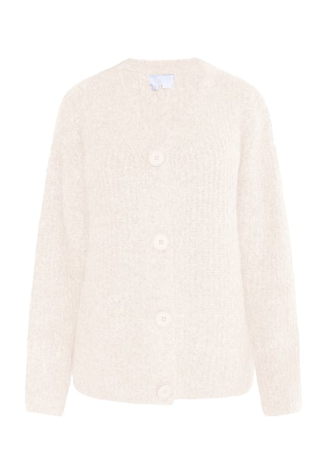 usha Strickcardigan Damen Hellbeige Melange - Image 1