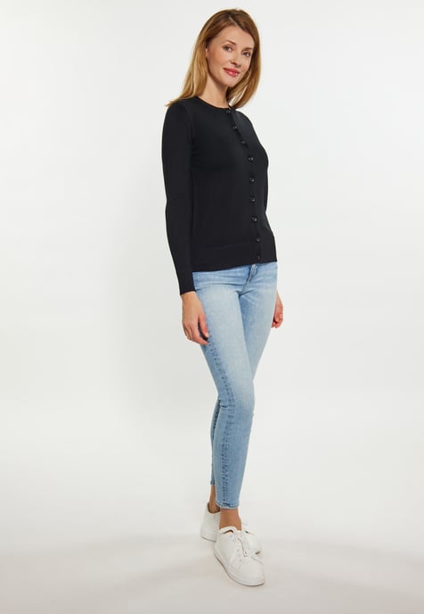 usha Strickjacke Damen schwarz - Image 2