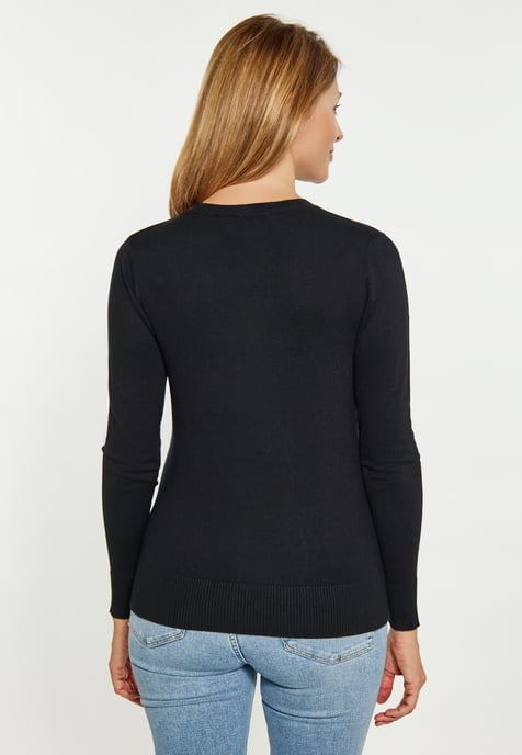 usha Strickjacke Damen schwarz - Image 5