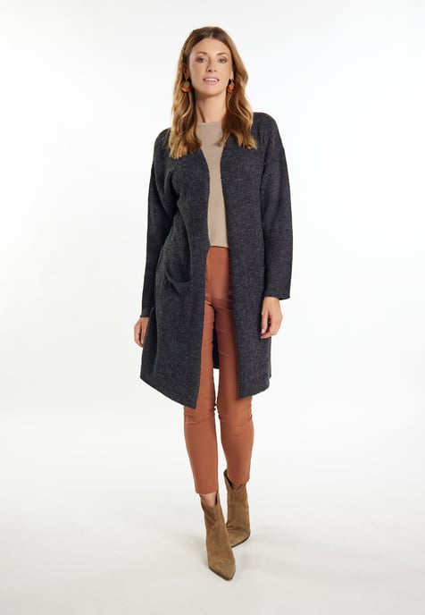 usha Langer Cardigan Damen schwarz - Image 2