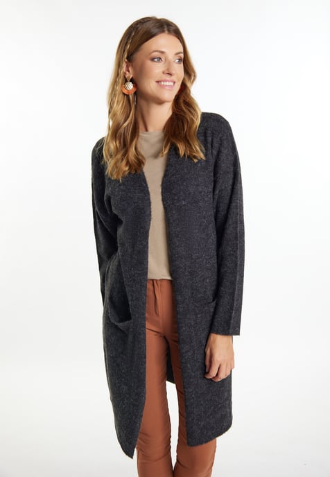 usha Langer Cardigan Damen schwarz - Image 3