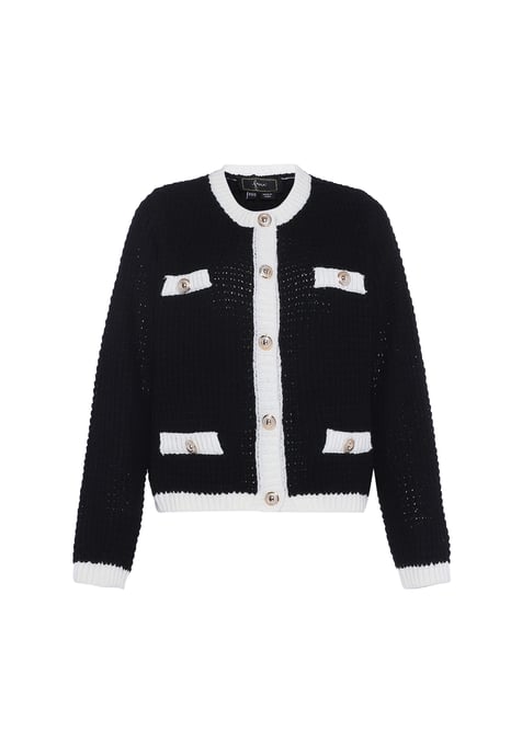 Faina Pullover Damen schwarz - Image 1