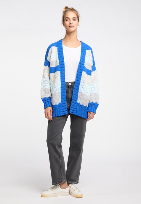 IZIA Offener Cardigan Damen blau - Image 2