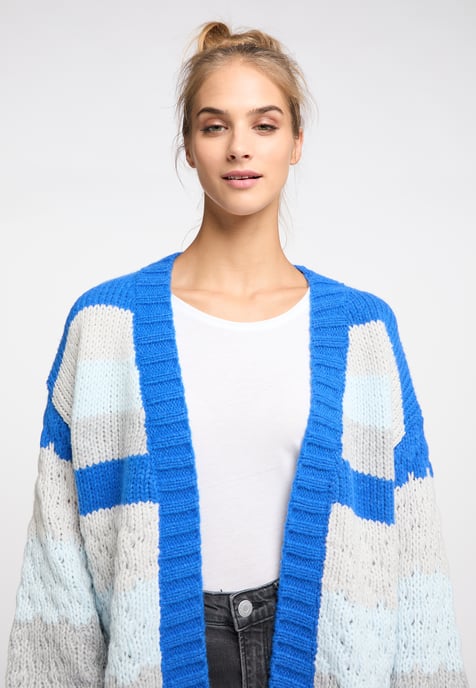 IZIA Offener Cardigan Damen blau - Image 5