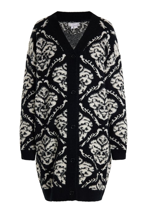 usha Strickjacke Damen schwarz/creme - Image 1