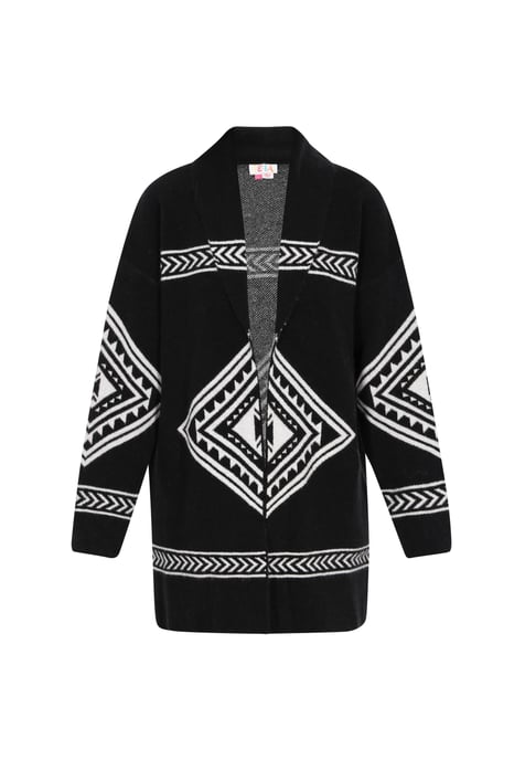 IZIA Strickjacke Frauen Schwarz - Image 1