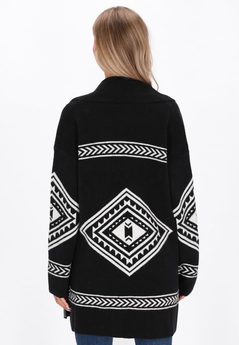 IZIA Strickjacke Frauen Schwarz - Image 4