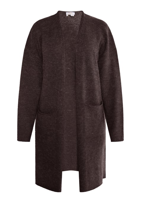 usha Langer Cardigan Damen dunkelbraun - Image 1