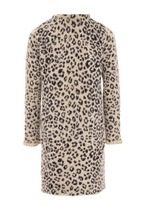 Faina Strickjacke Damen beige/schwarz - Image 2