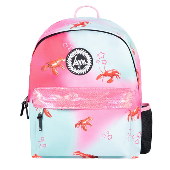 Hype Disco Lobster Kinder Rucksack Pink/Mint - Image 1