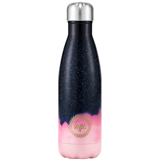 Hype 500ml Cloud Fade Kinder Wasserflasche Pink/Schwarz - Image 1
