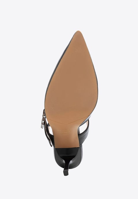 Wittchen Damen-Pumps aus Leder mit Stilettoabsatz, Schwarz, Naturleder - Image 6