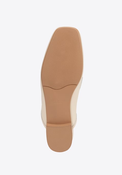 Wittchen Damen-Lederslipper mit offener Ferse, Beige, Naturleder - Image 6
