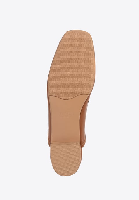 Wittchen Damen-Slipper aus braunem Echtleder mit offener Ferse - Image 6
