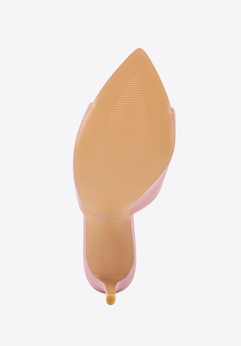 Wittchen Damen-Pantoletten aus rosa Leder mit Absatz - Image 6