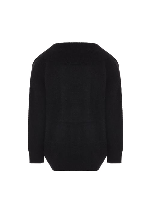 Faina Strickjacke Damen schwarz - Image 2