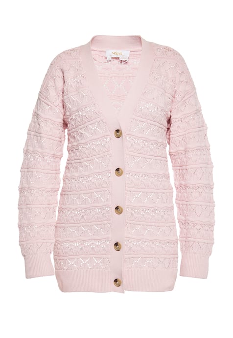 usha Strickjacke Damen hellrosa - Image 1