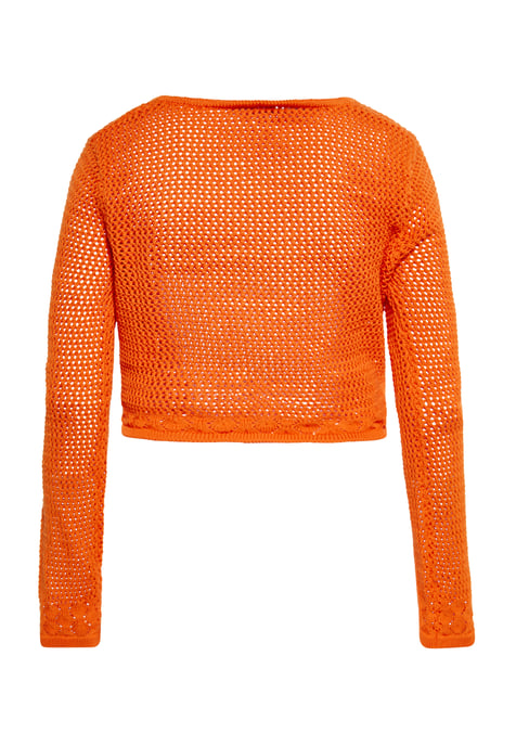 IZIA Strickjacke Damen orange - Image 4