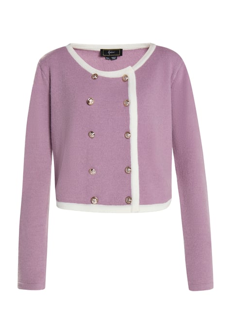 Faina Strickjacke Damen Mauve - Image 1