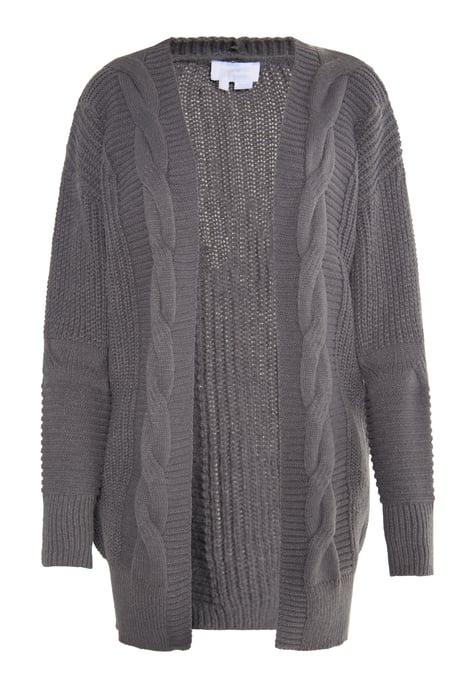 usha Langer Cardigan Damen dunkelgrau - Image 1